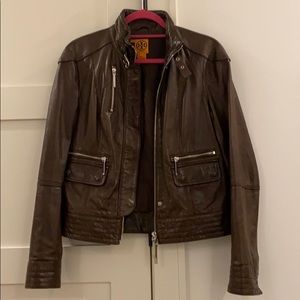 Leather jacket